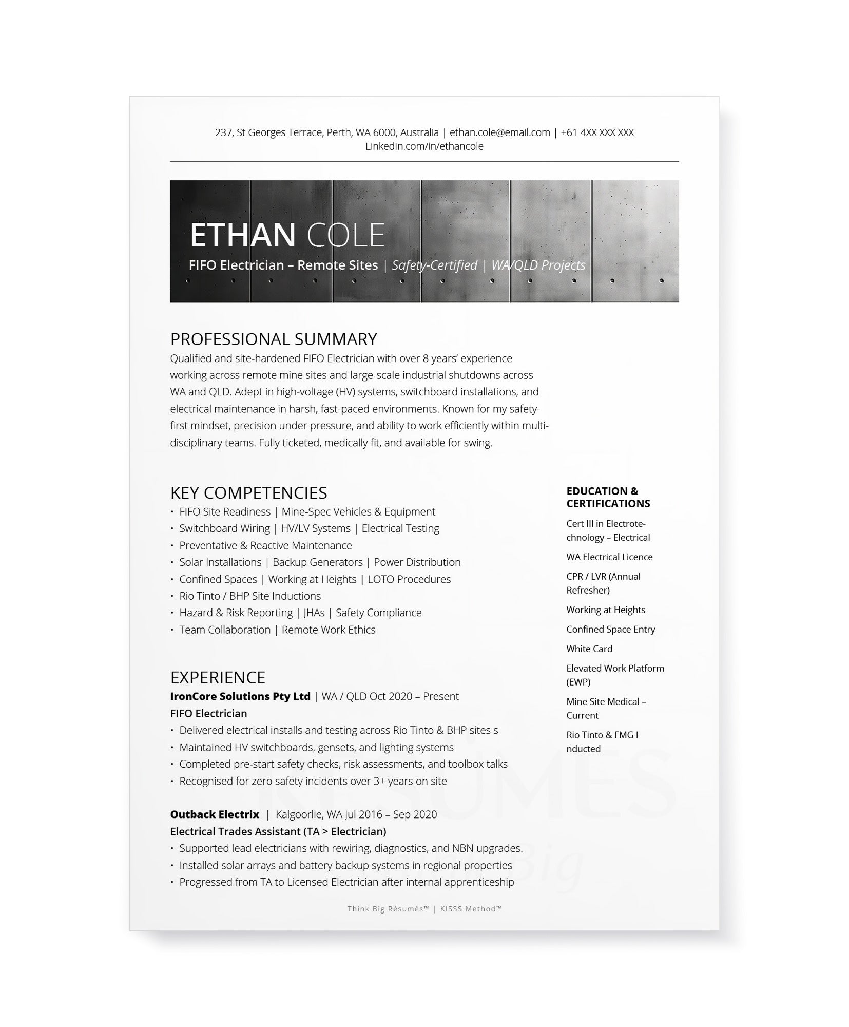 The Tradie TBR - 008