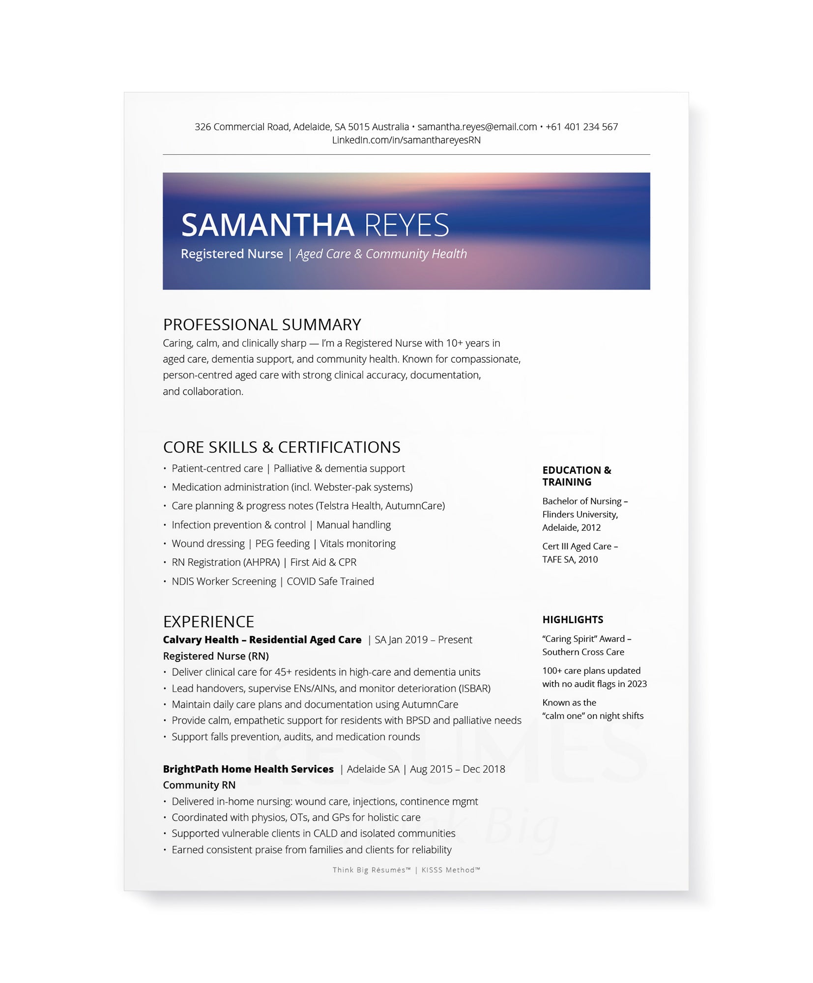 The Healthcare TBR 009