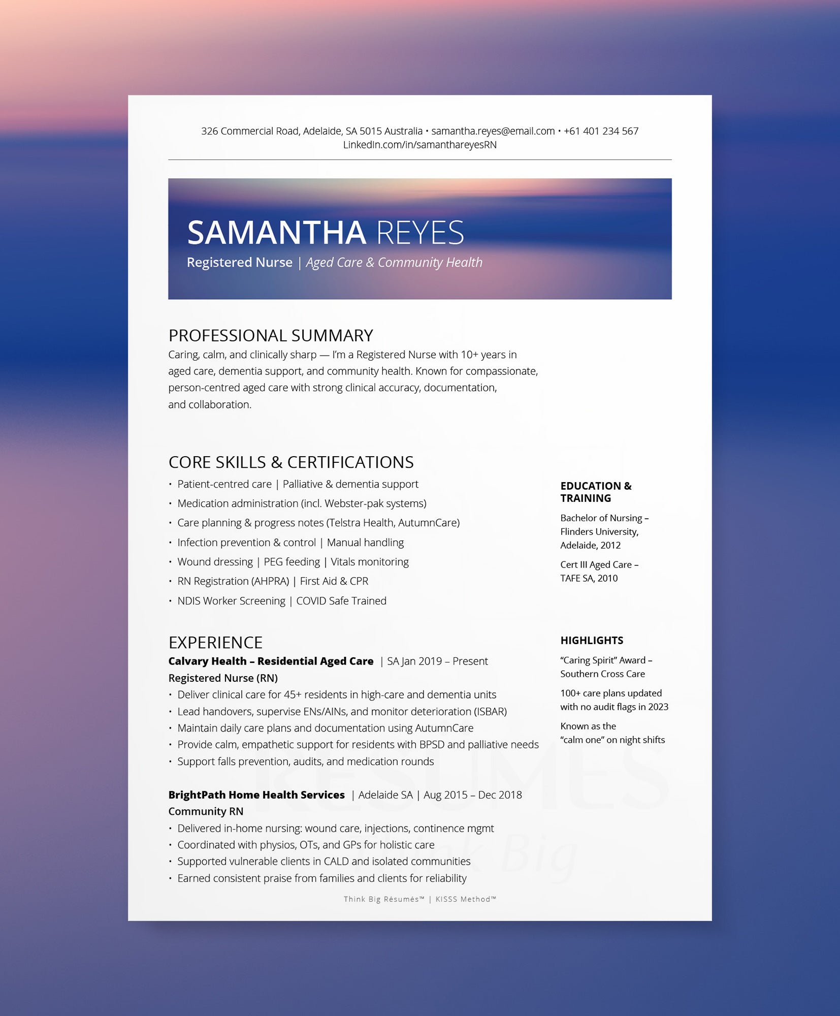 The Healthcare TBR 009